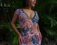 Load image into Gallery viewer, Las Salinas Dress in Tropical Paradise
